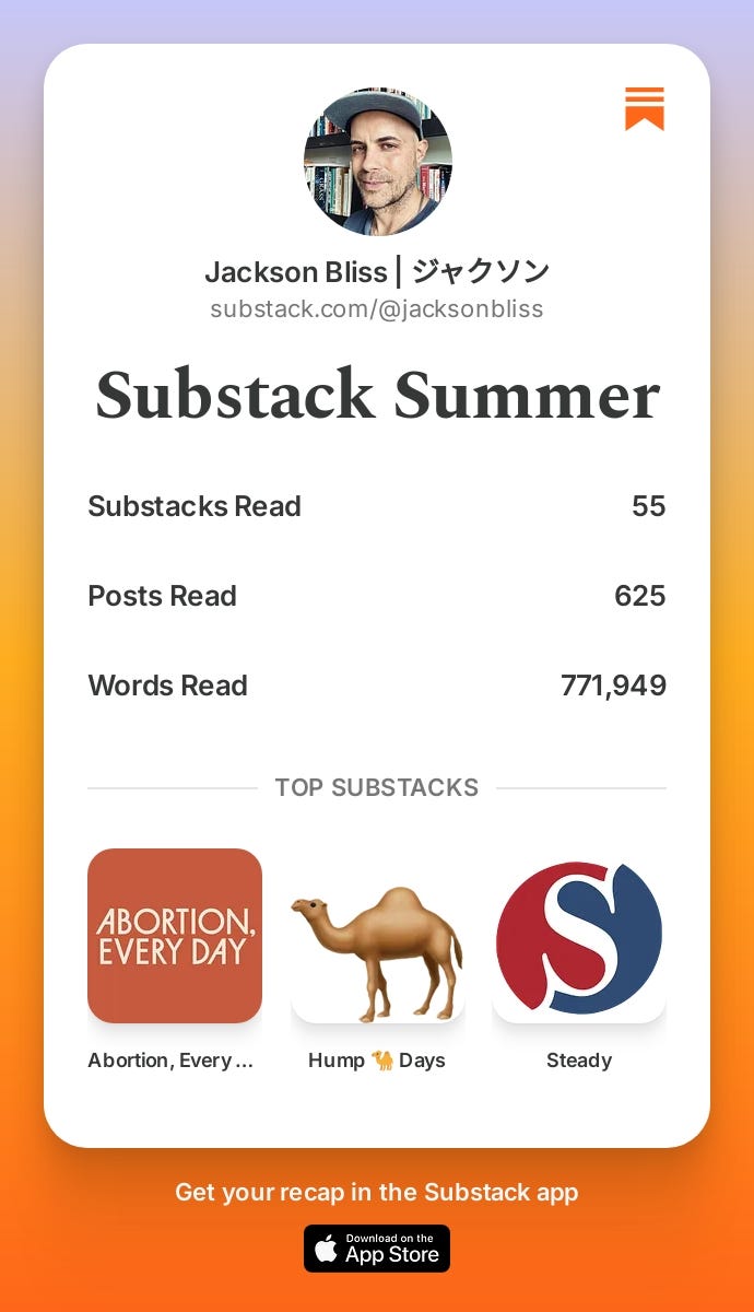 Substack Summer