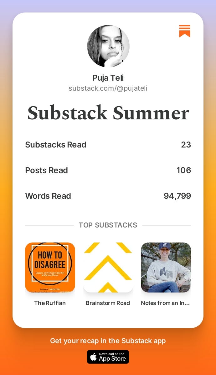 Substack Summer