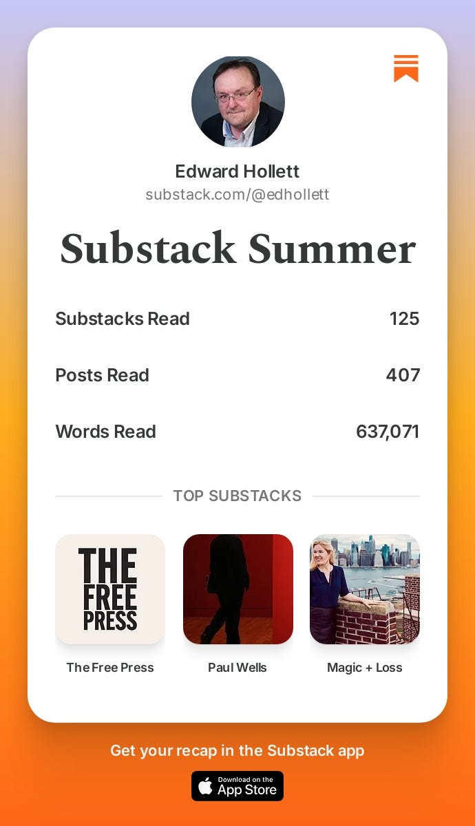 Substack Summer