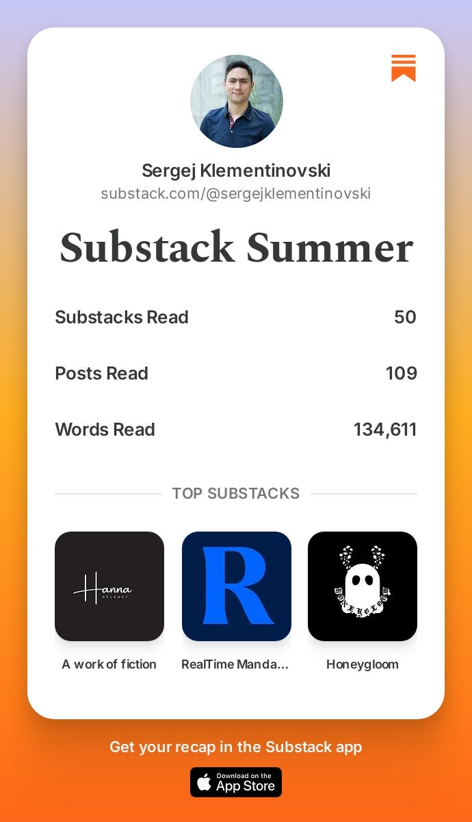 Substack Summer