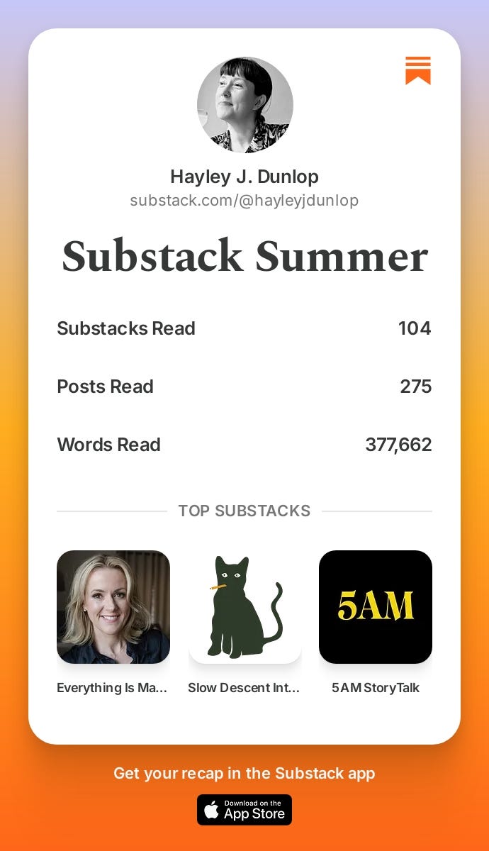 Substack Summer