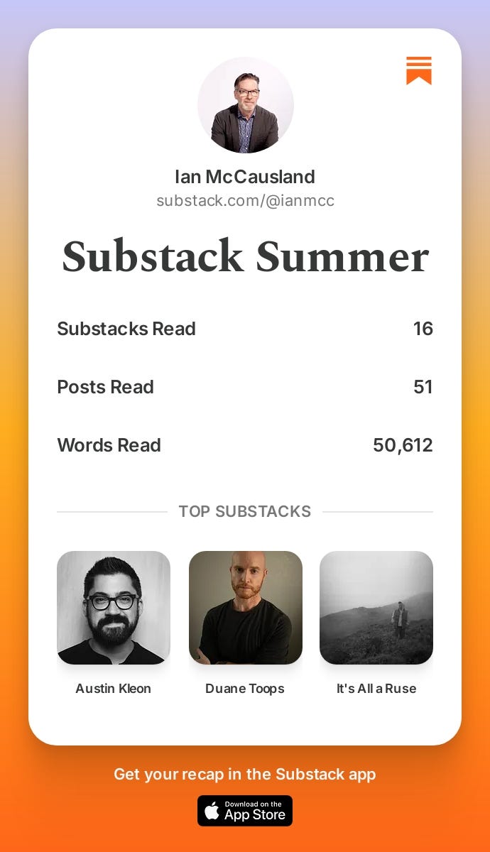 Substack Summer