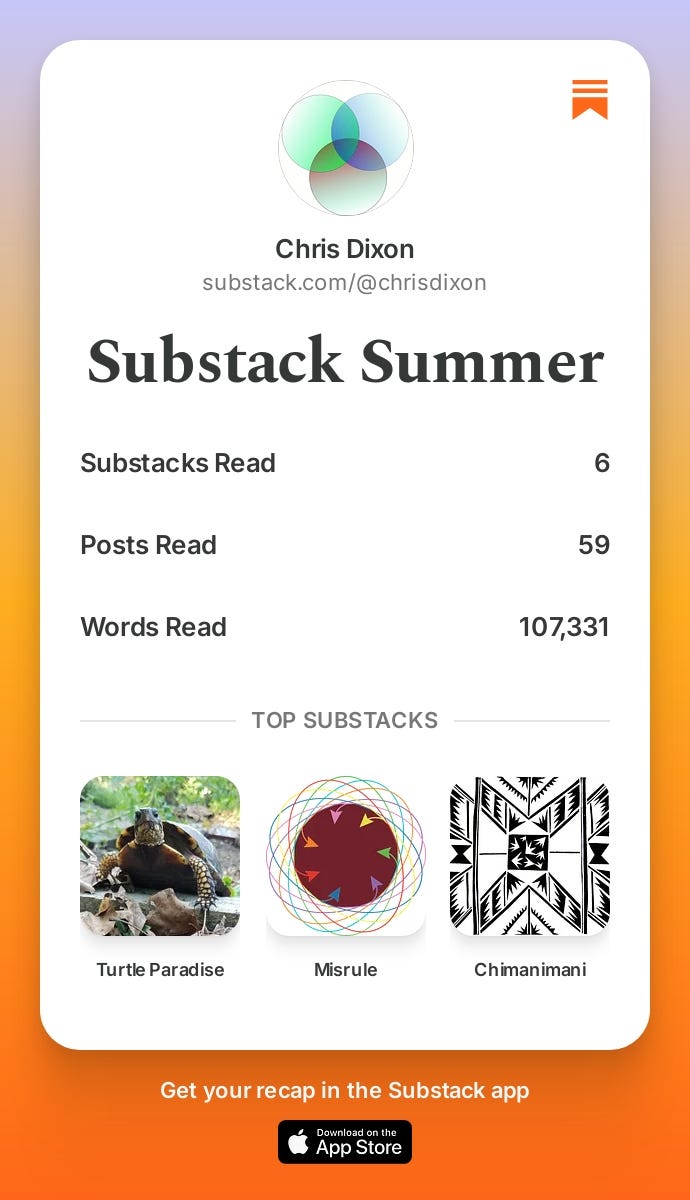 Substack Summer