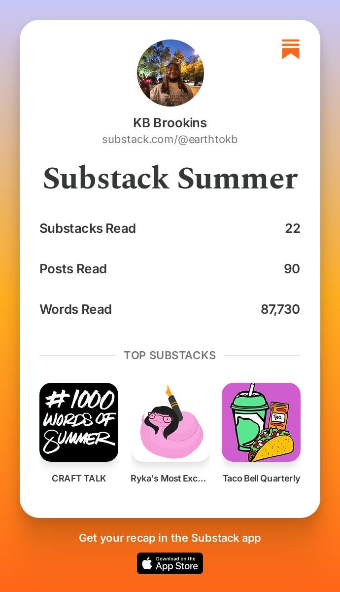 Substack Summer