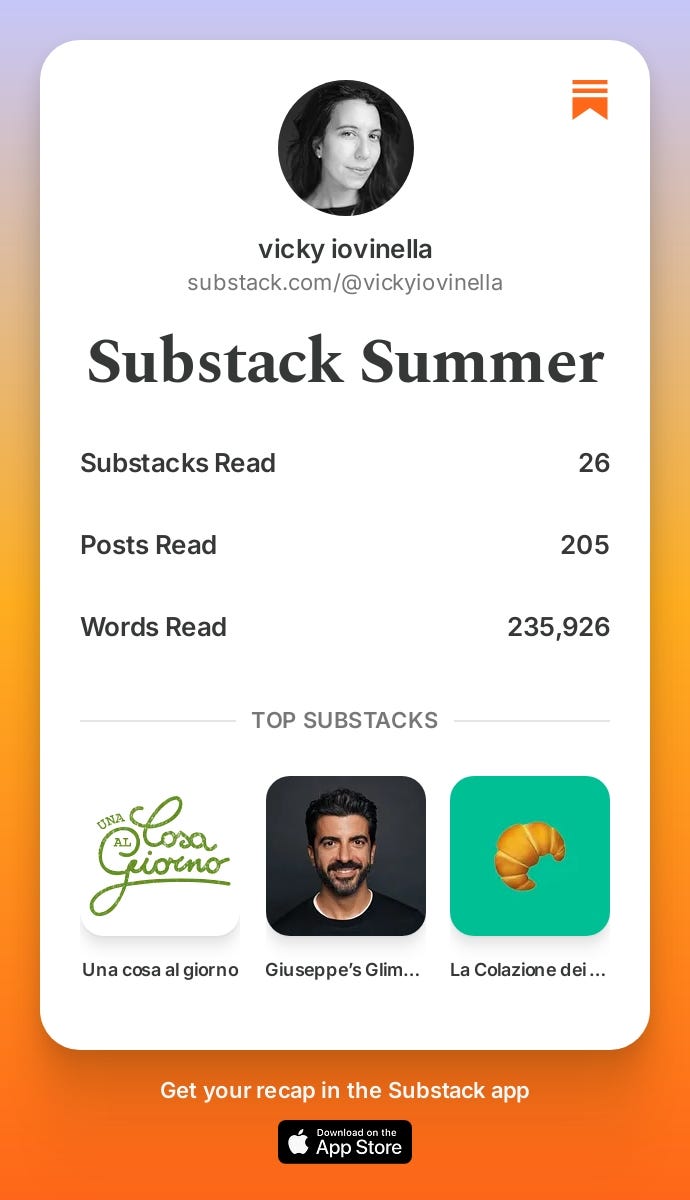 Substack Summer