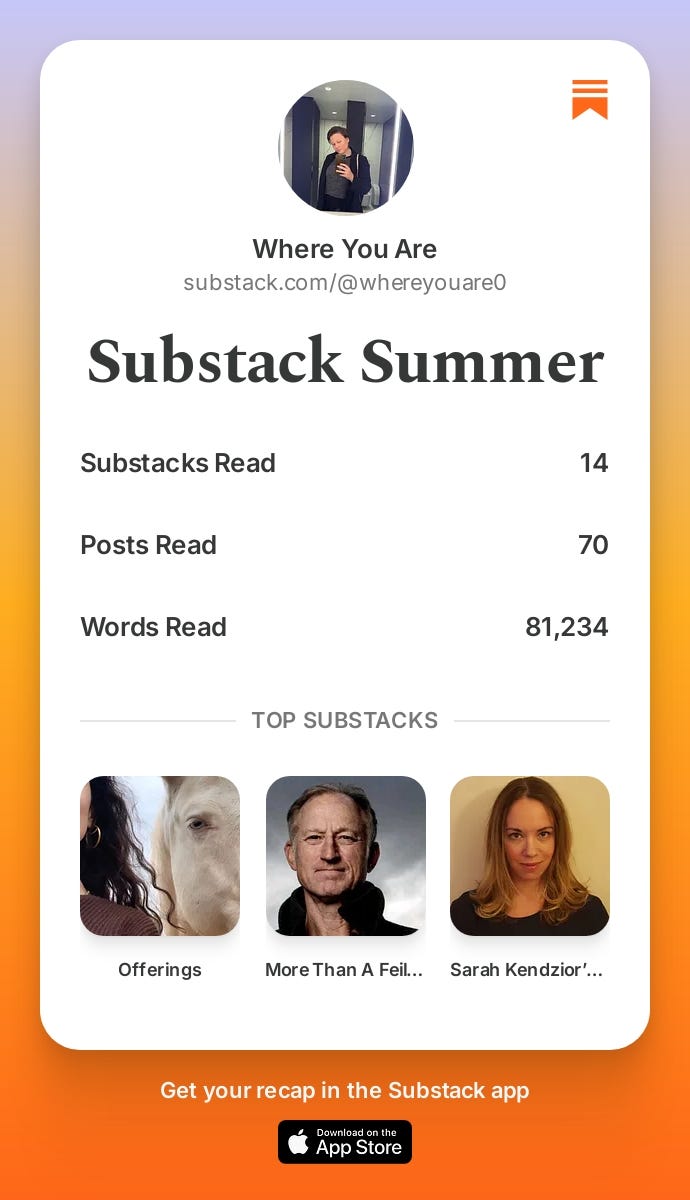 Substack Summer