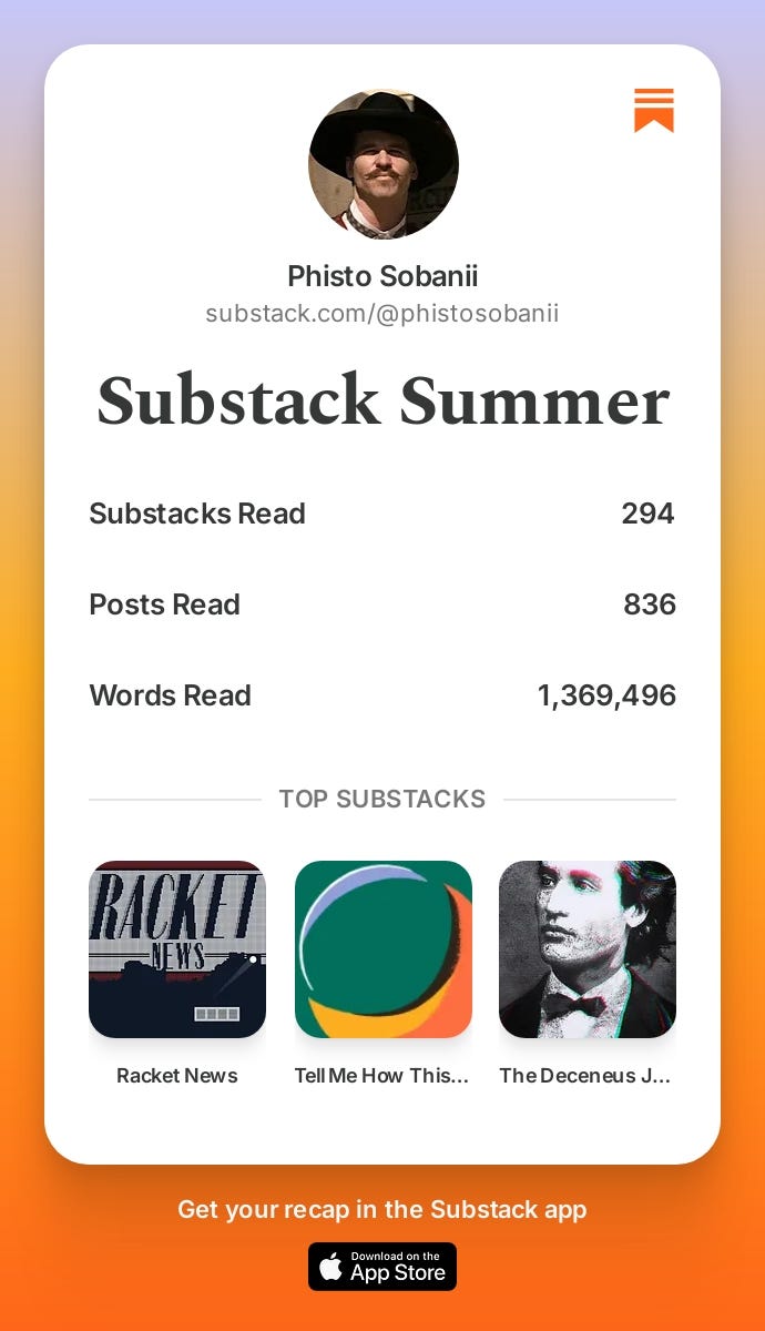 Substack Summer