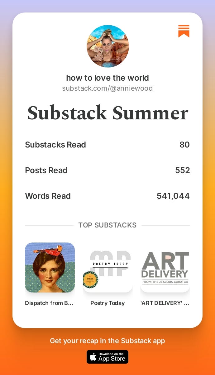 Substack Summer