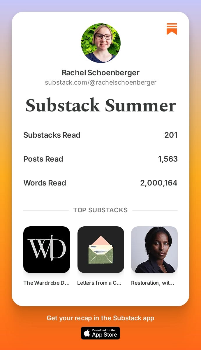 Substack Summer