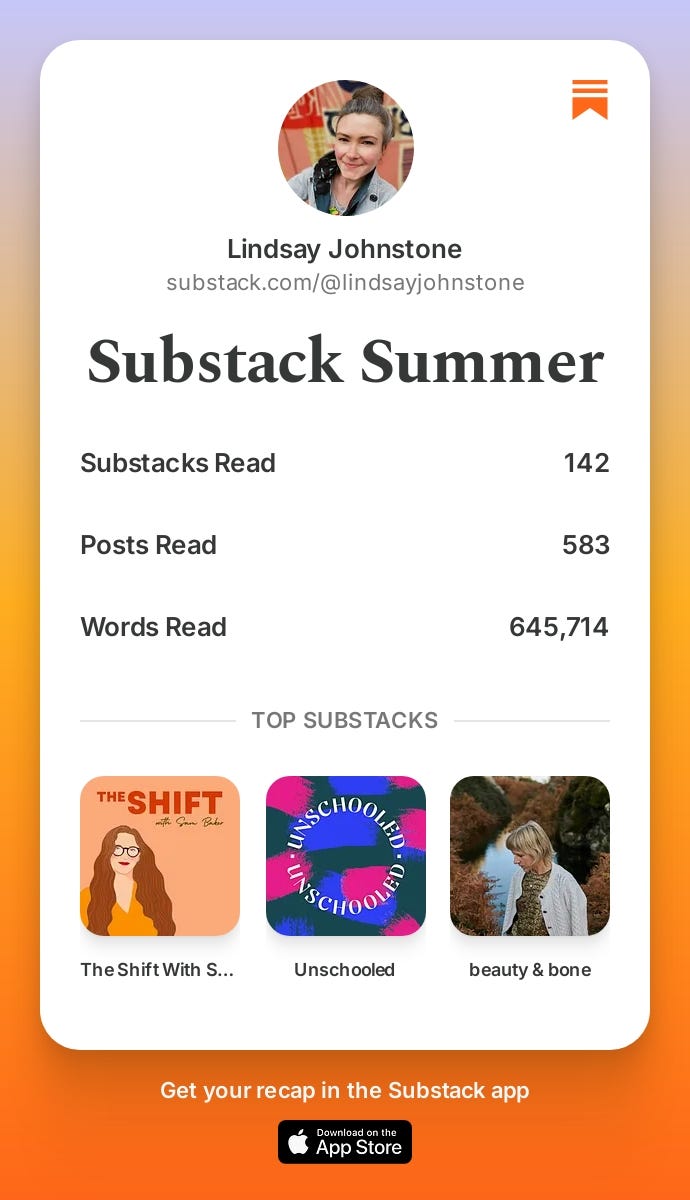 Substack Summer