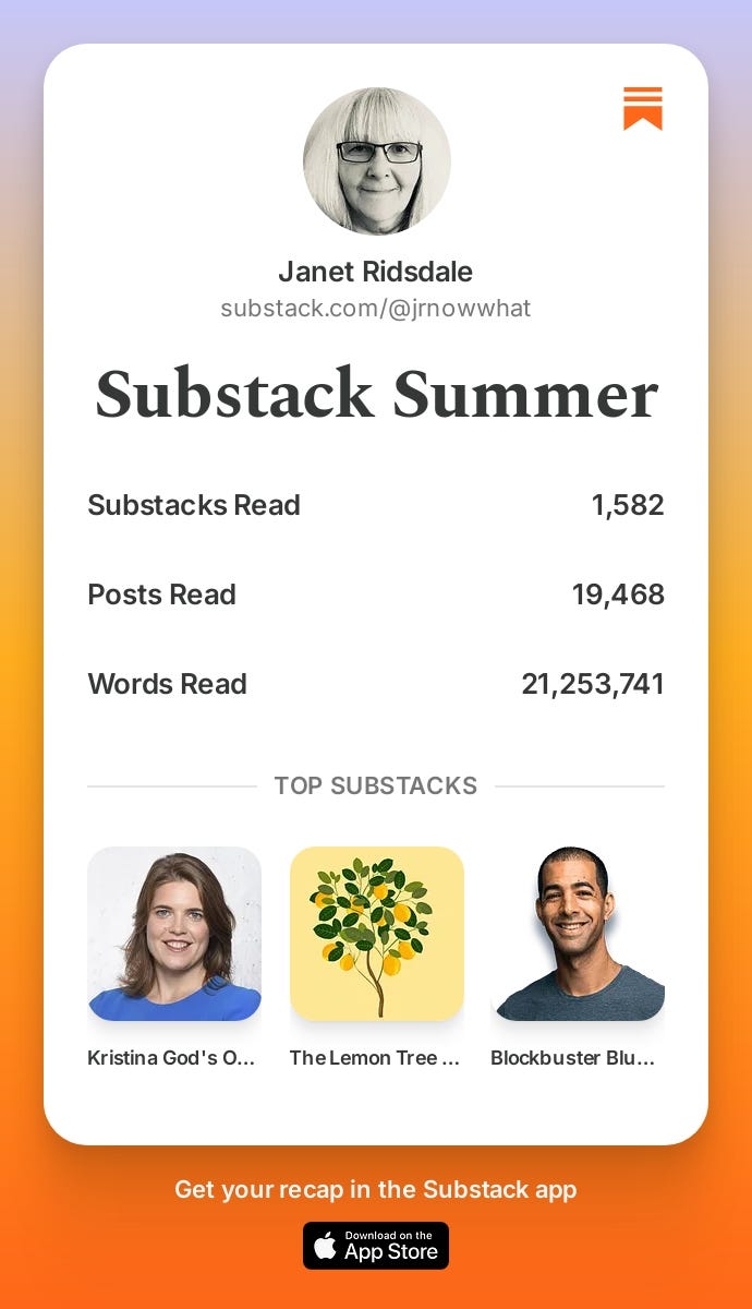 Substack Summer