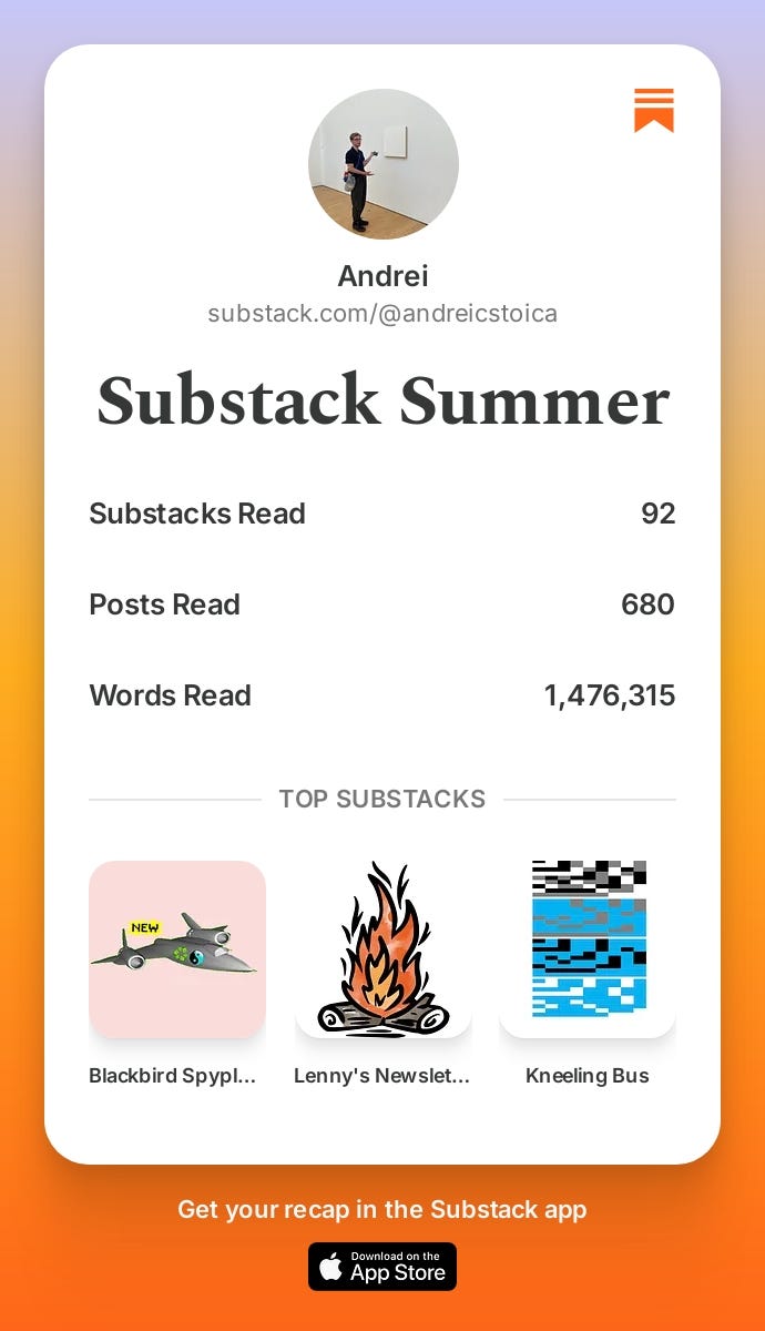 Substack Summer