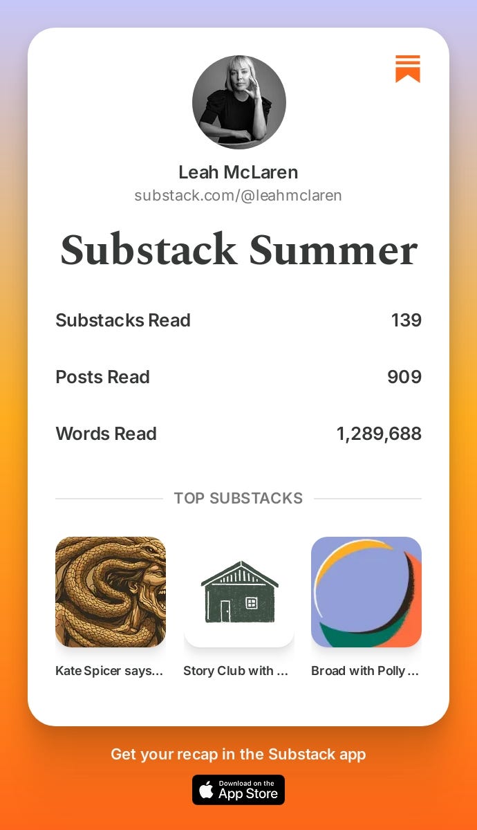 Substack Summer