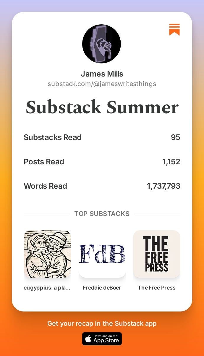 Substack Summer