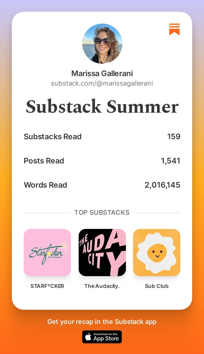 Substack Summer