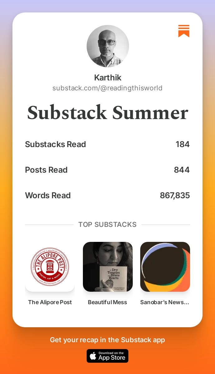 Substack Summer