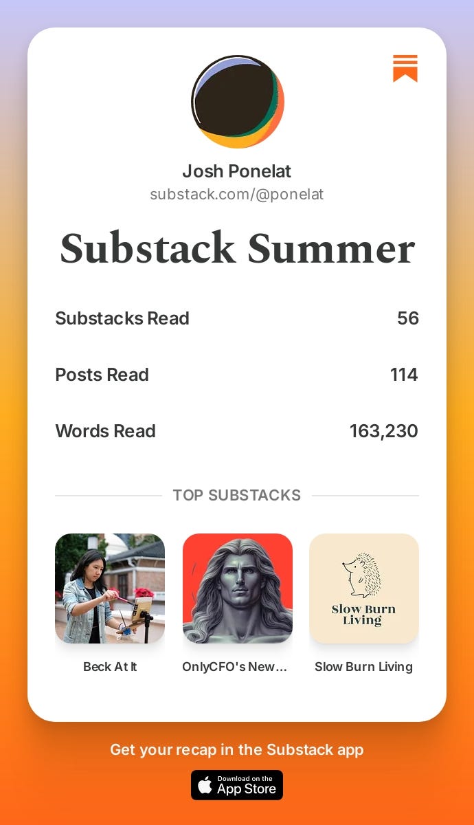 Substack Summer