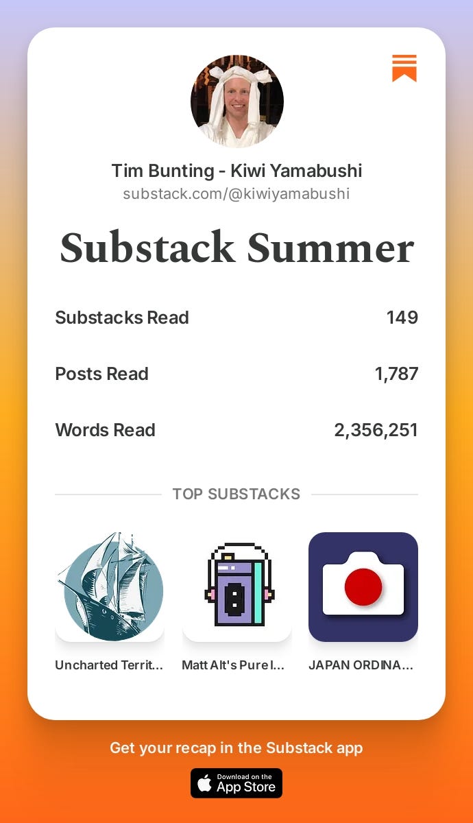 Substack Summer