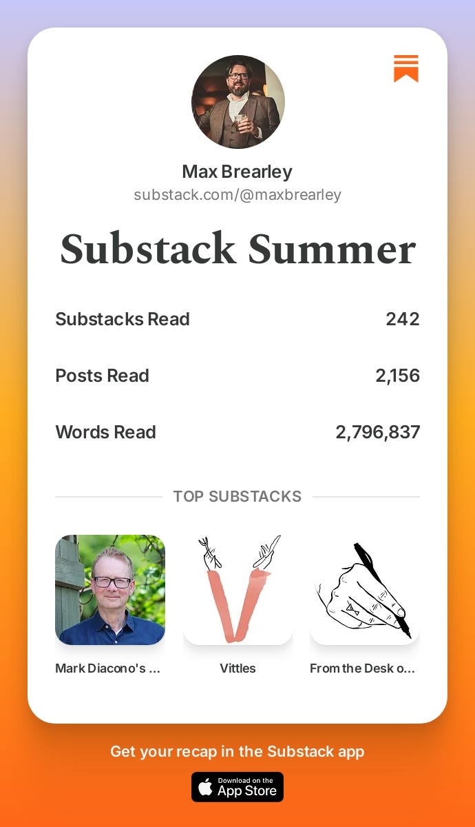 Substack Summer