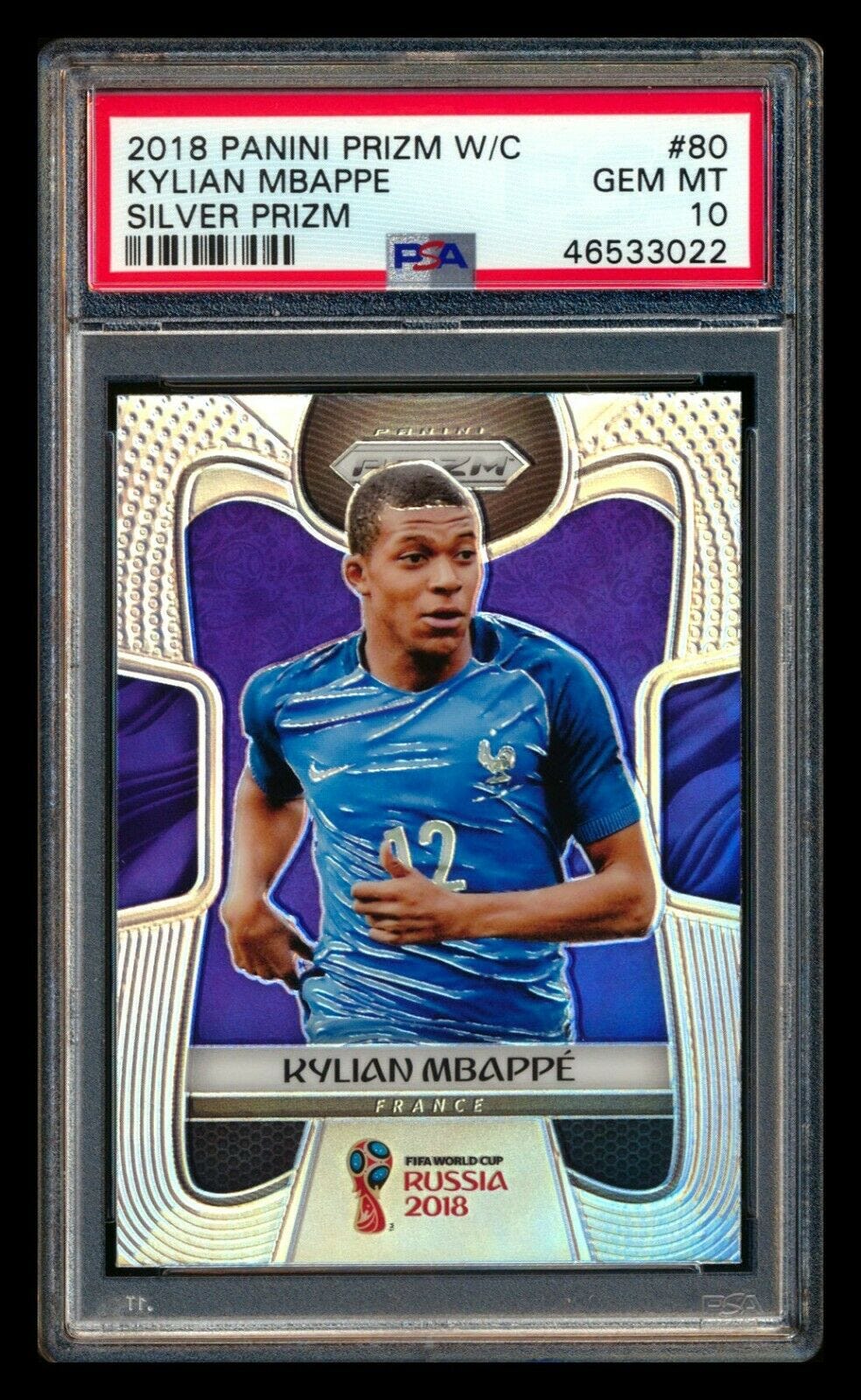 キリアン・ムバッペ エムバペ　MBAPPE PRIZM RC　リフレクター Kylian Mbappe 2018 Prizm World Cup #9 New Era - Silver Price