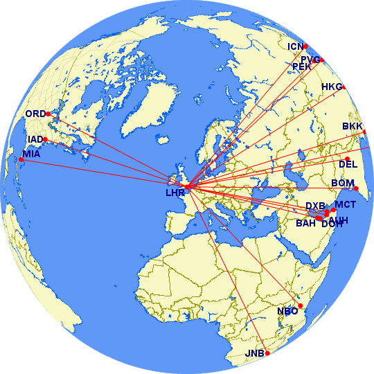 Cool Aviation Maps by Oliver Ranson