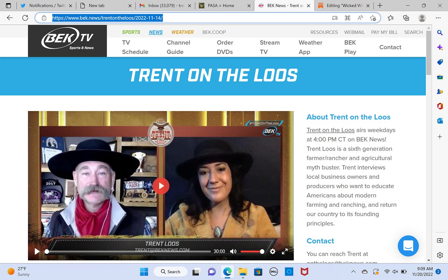 Wicked Witch of the West dealing with Colorado Land Grab, she owns less