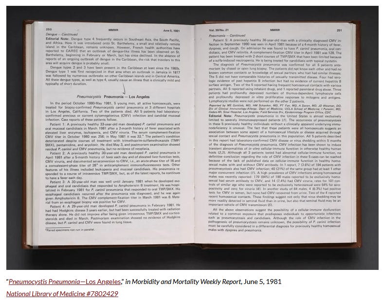 The Early Days of HIV/AIDS 19791982 The Initial Medical Establishment Reaction