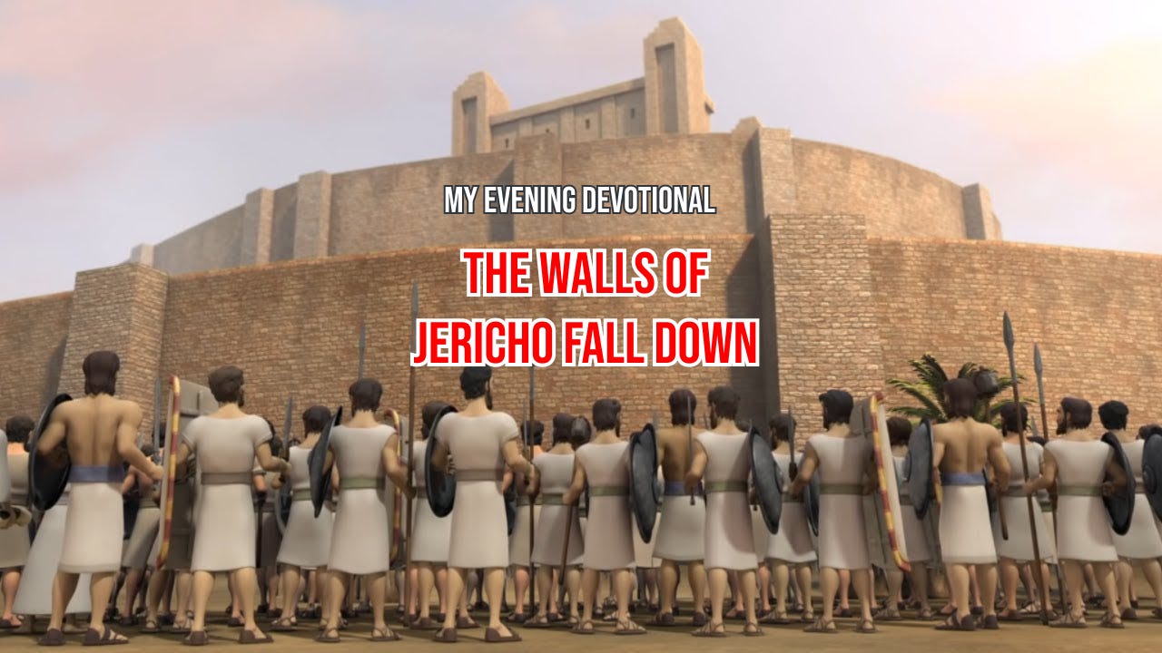 The walls of Jericho fall down by Tony Silveira