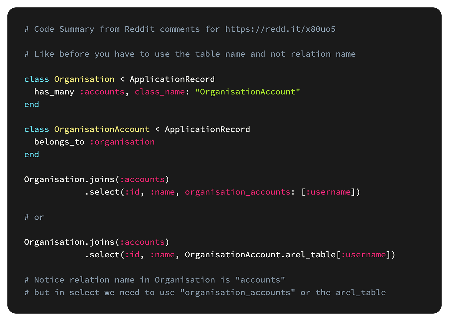 Rails 7.1 adds support for hash values in select