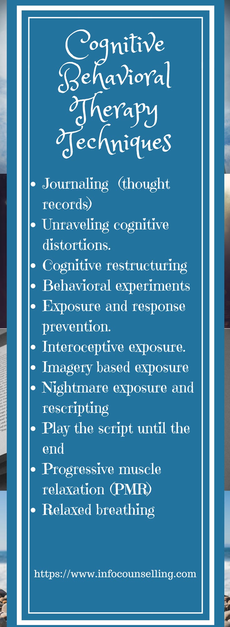 The Complete List of CBT Cognitive Behavioral Therapy Techniques