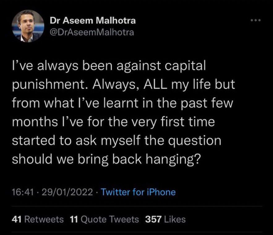 The Downward Spiral Of Aseem Malhotra The Downward Spiral Of Aseem Malhotra