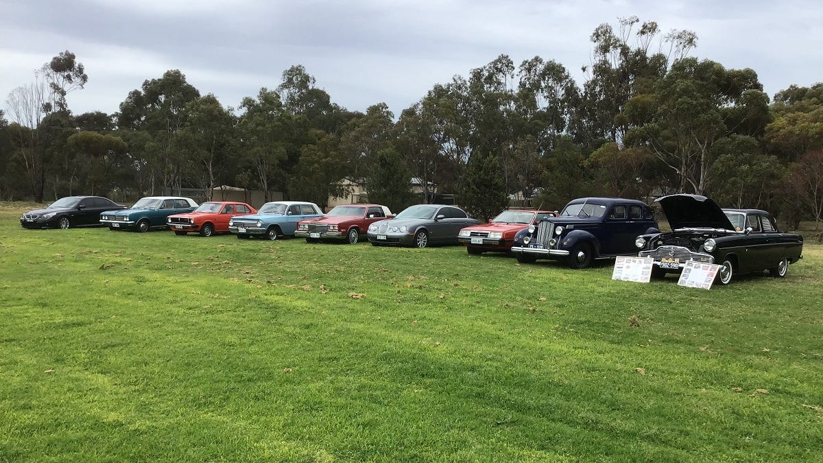 Car collectors endure unseasonal weather but enjoy 2022 Callington Show