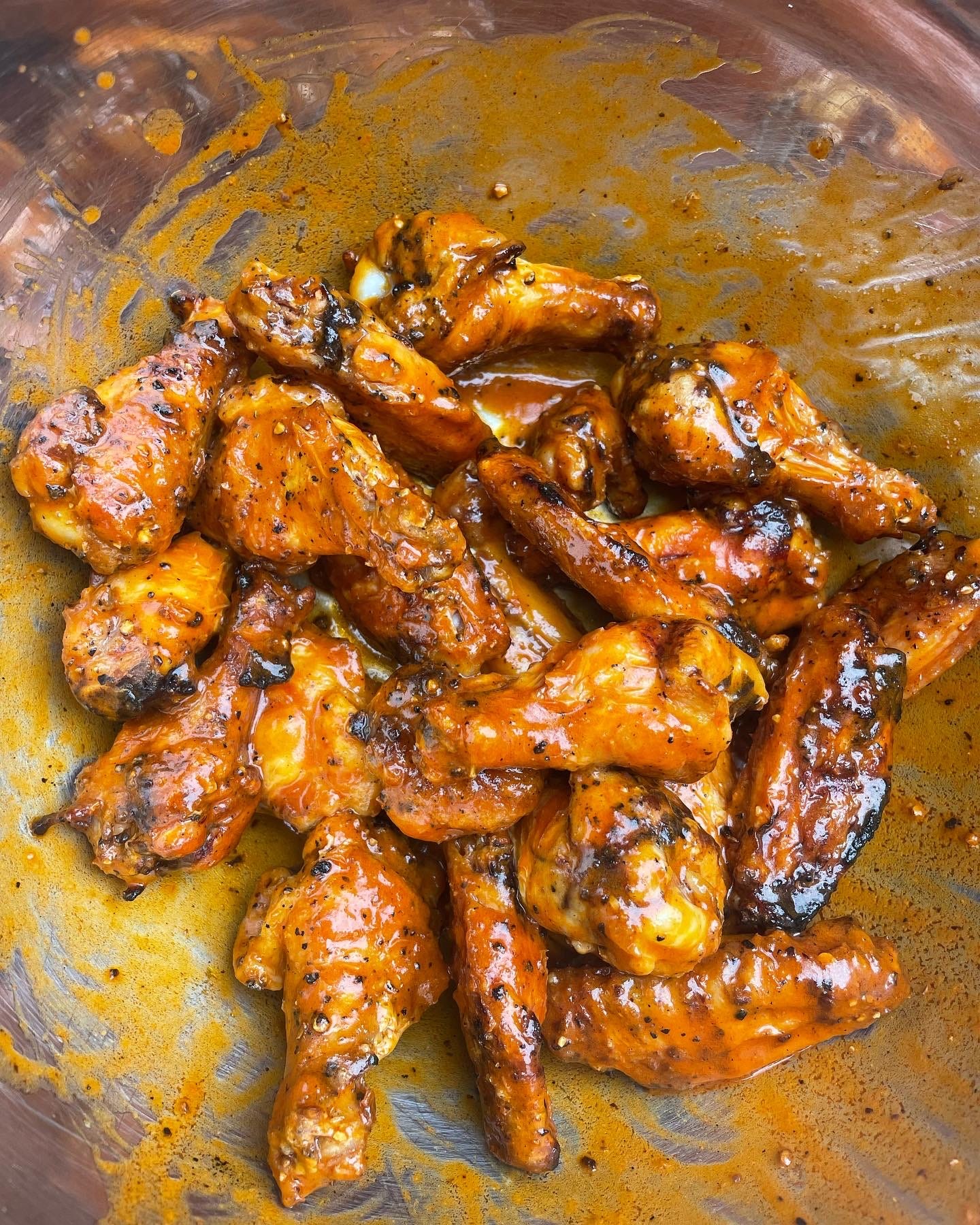 Tangy Grilled Hot Wings by Alison Roman a newsletter