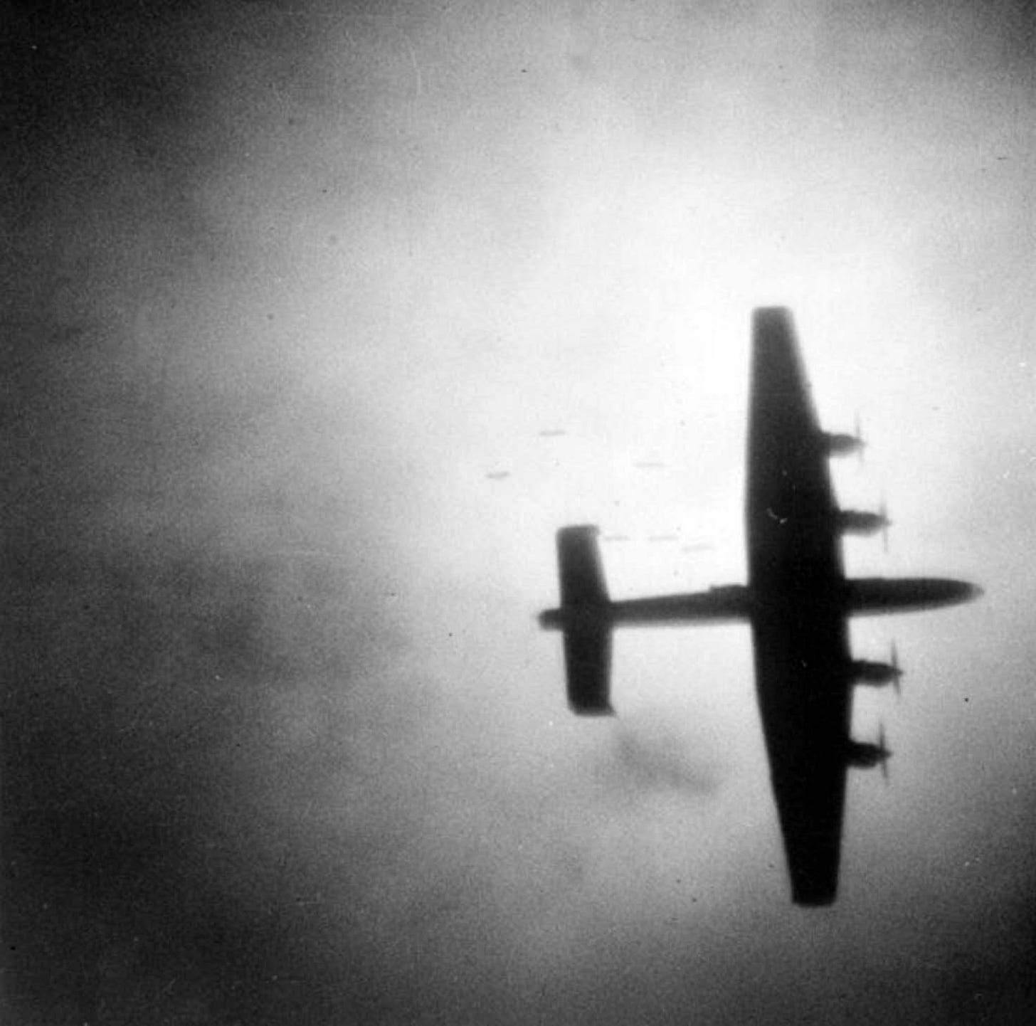 Bomber Vs Fighter Over The North Sea By Martin Cherrett bomber-vs-fighter-over-the-north-sea-by-martin-cherrett