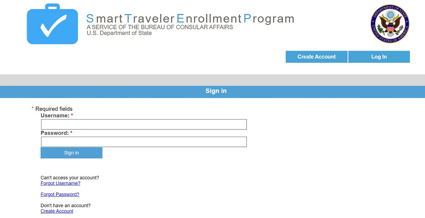 The Smart Traveler Enrollment Program (STEP) The Smart Traveler Enrollment Program (STEP)