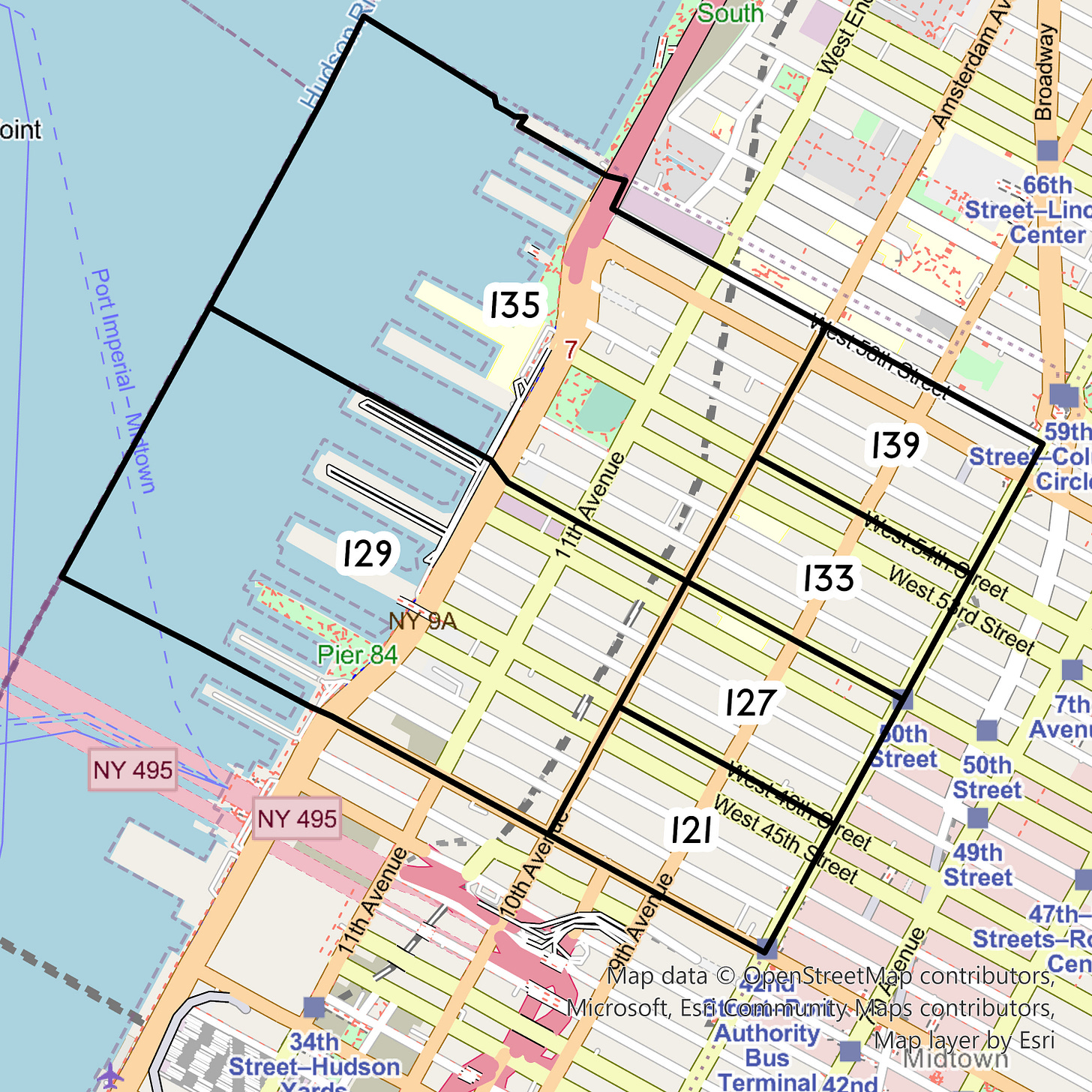 Hell's Kitchen through the 2020 Census - by Tom Fish