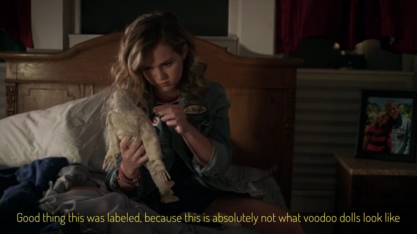Voodoo baby doll new arrivals movie