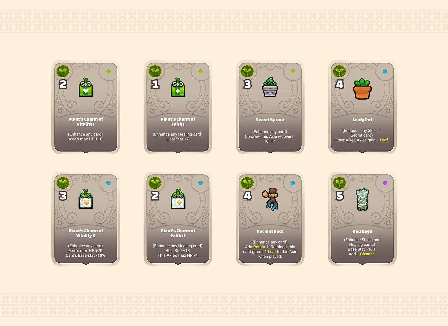 S2 Plant Runes and Charms Changes! by Axie Infinity