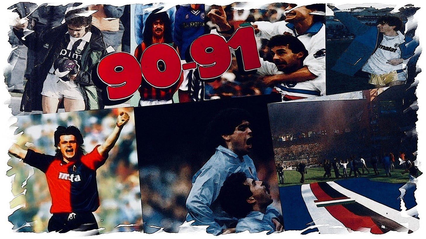 Part Two The Story of the 199091 Serie A Season