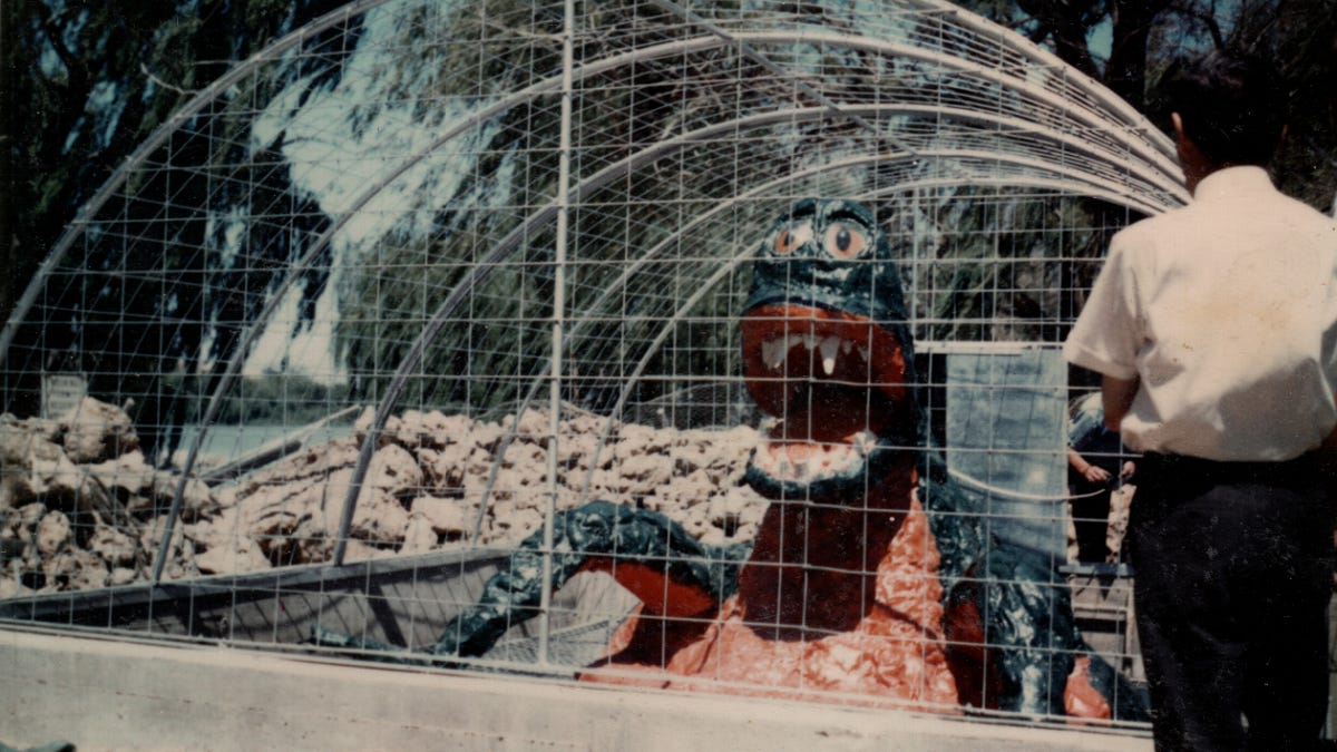 Murray Bridge bunyip at 50 How Dennis Newell’s monster became an icon