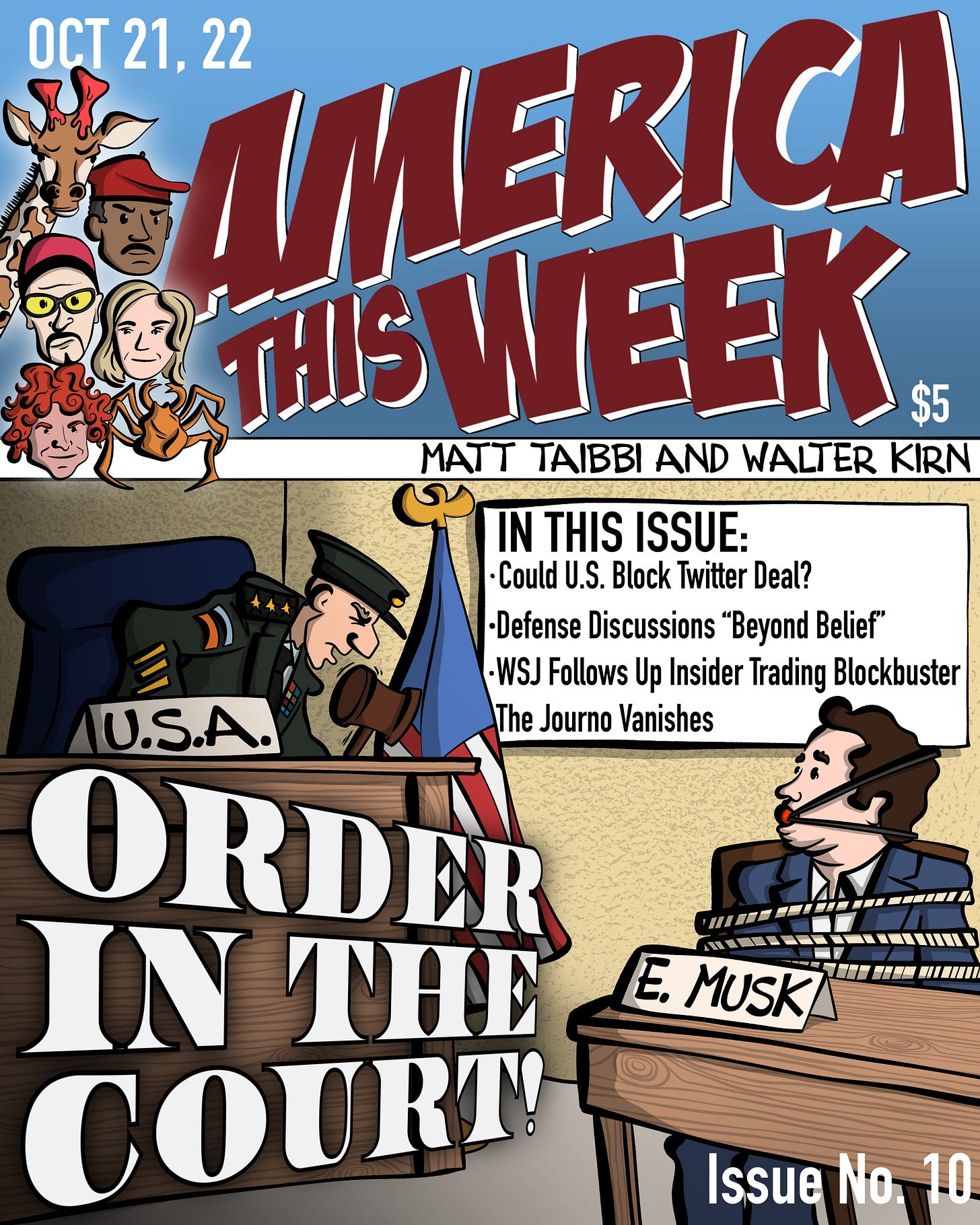 Episode 10 : "America This Week," with Matt Taibbi and Walter Kirn