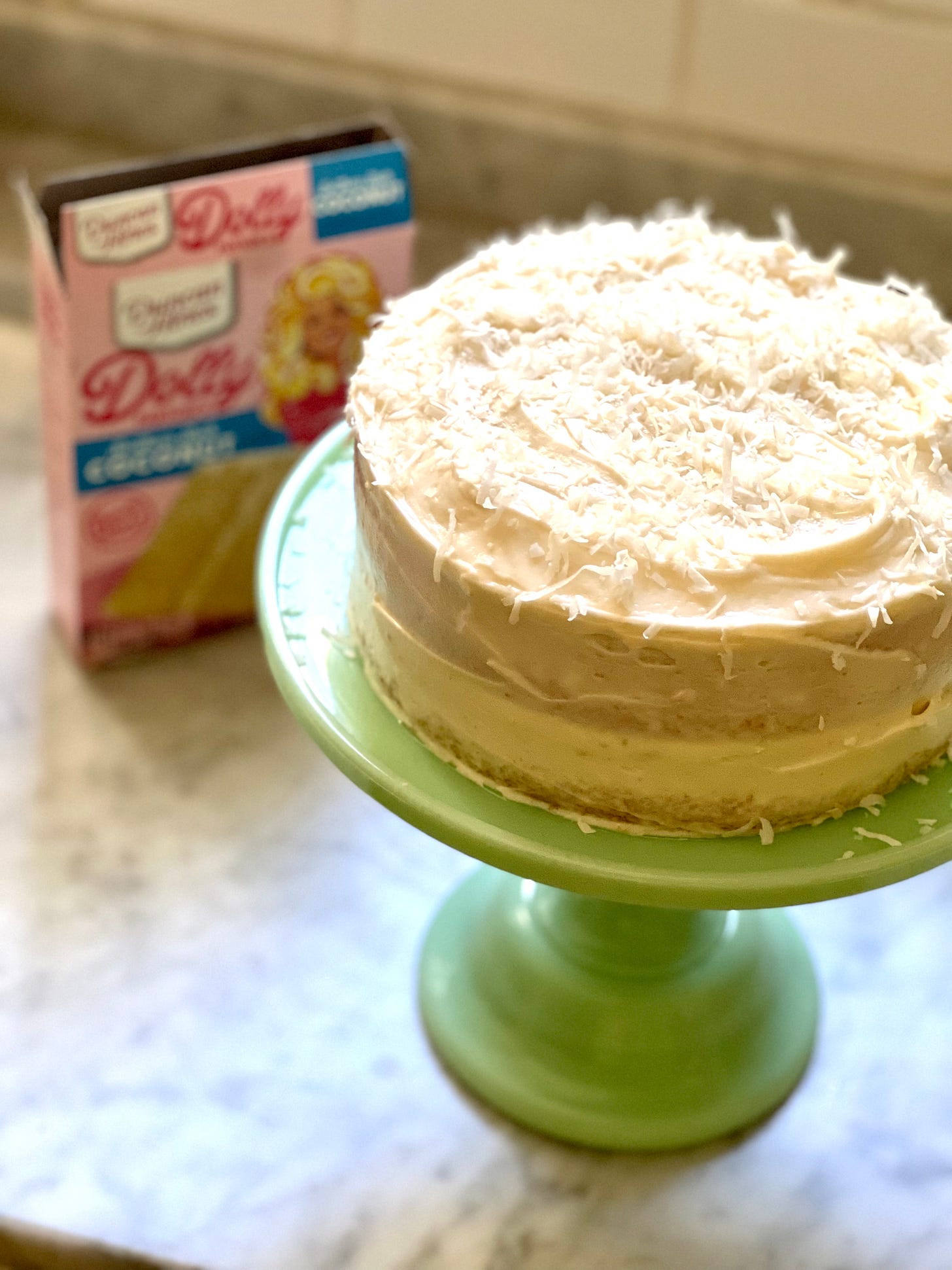I Baked Dolly’s Coconut Cake No. 146