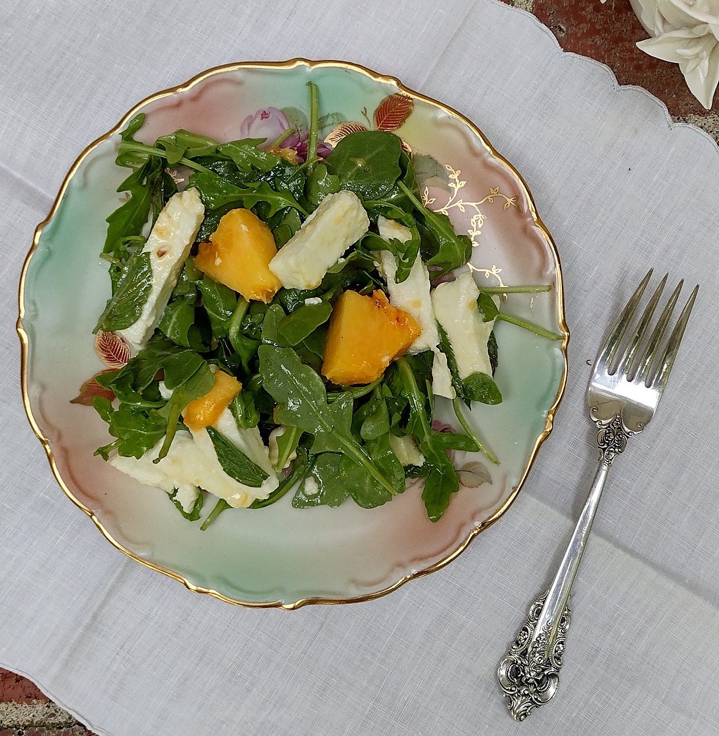 Water Buffalo Mozzarella by Vicki Smith Easel to Table