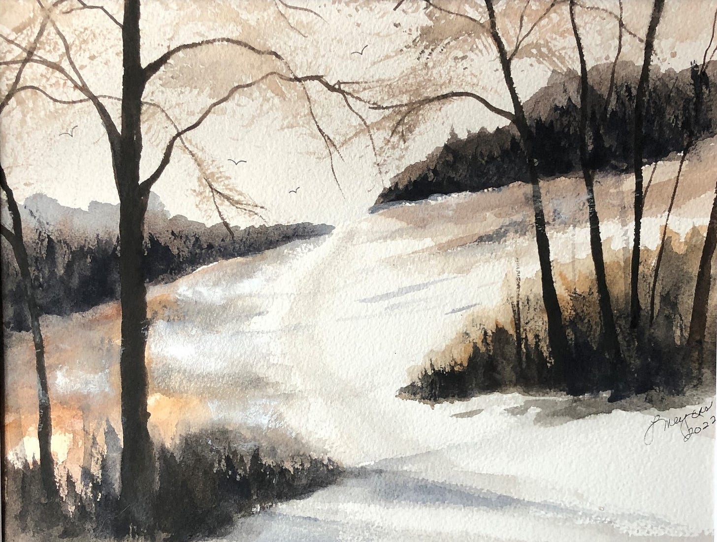 Watercolor Paintings, Harder Than Oil? by Jeff Antaya