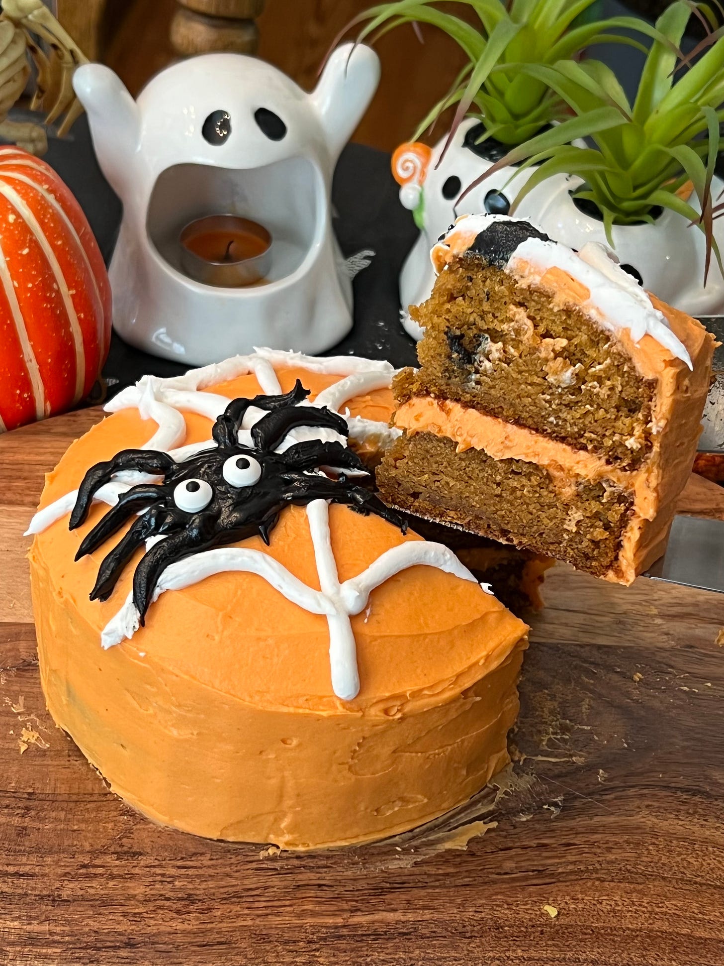 Pumpkin Olive Oil Cake by Viviane Eldarazi