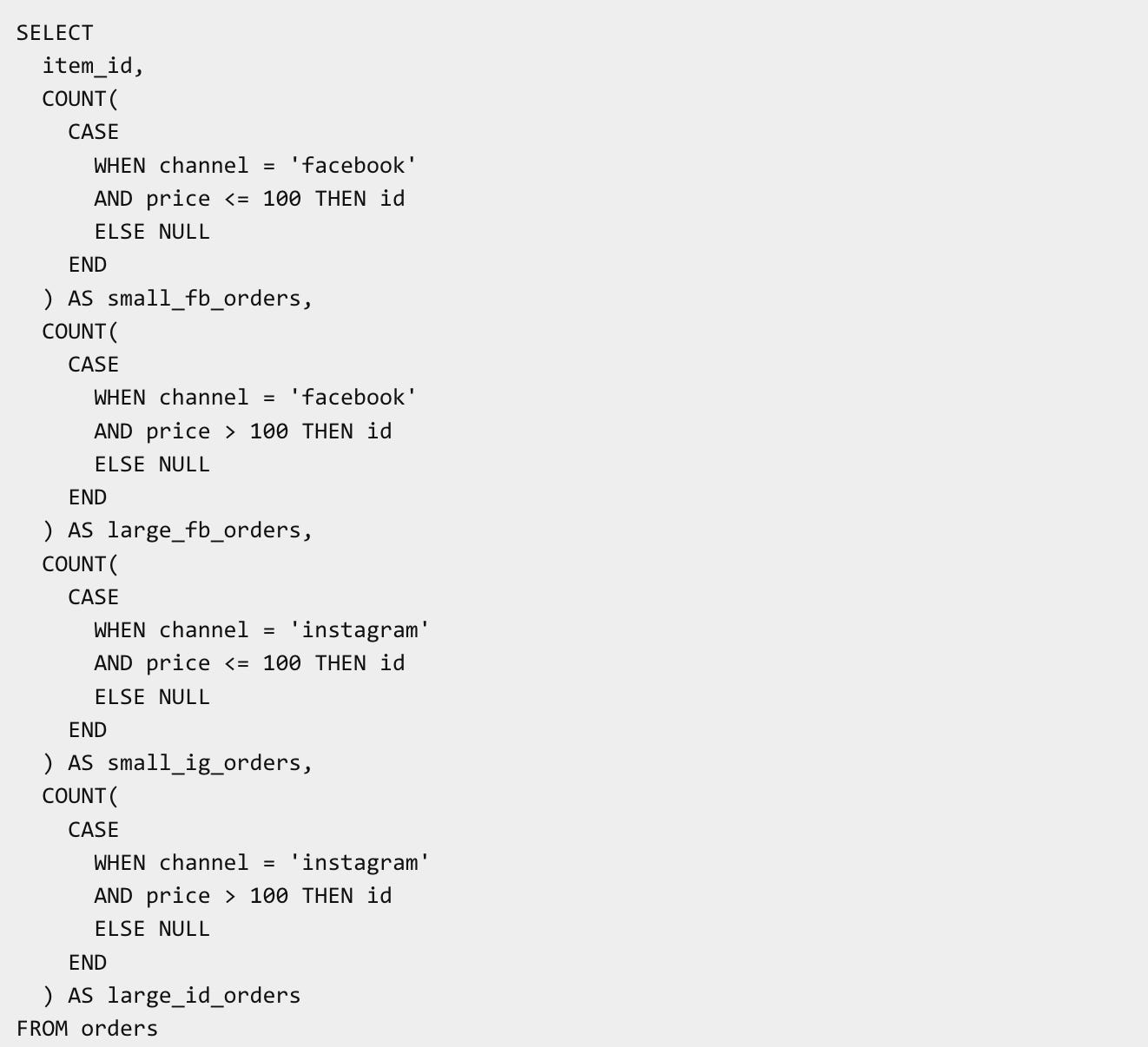 The case against SQL formatting - by Benn Stancil