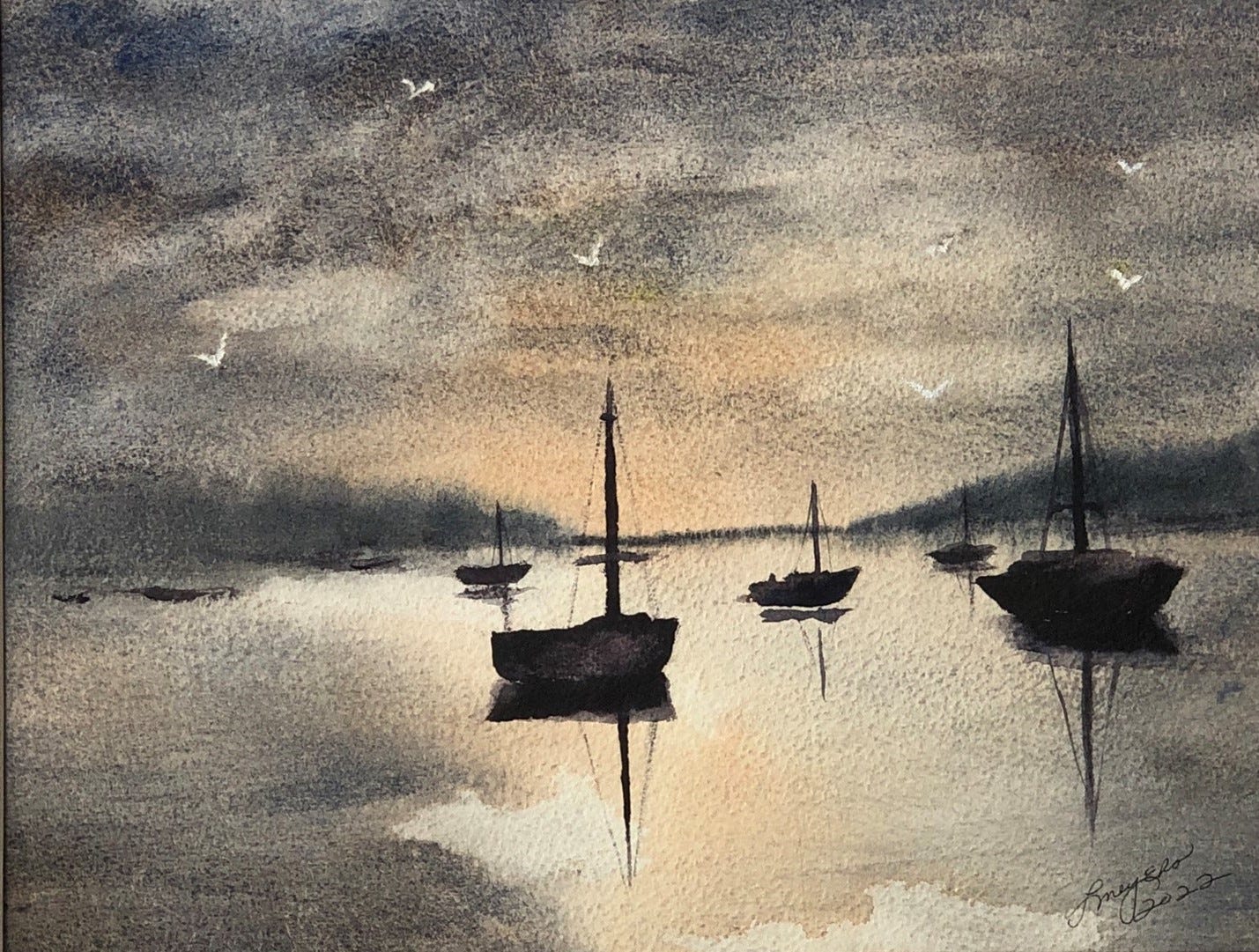 Watercolor Paintings, Harder Than Oil? by Jeff Antaya