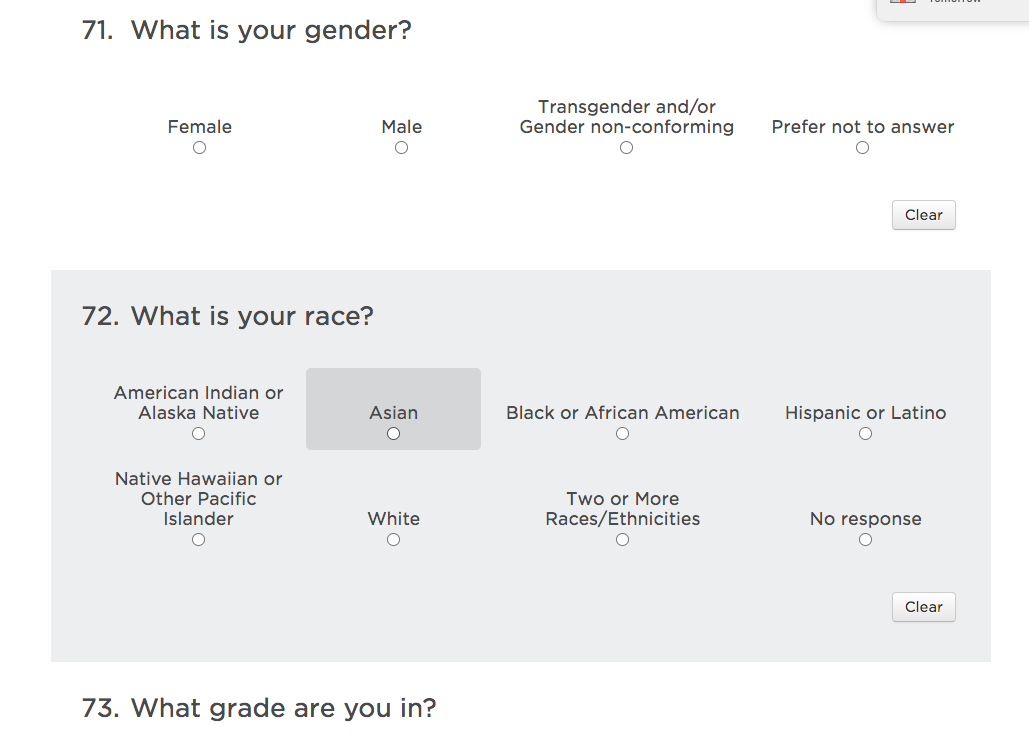 Do 11yearolds need to answer questions like this?