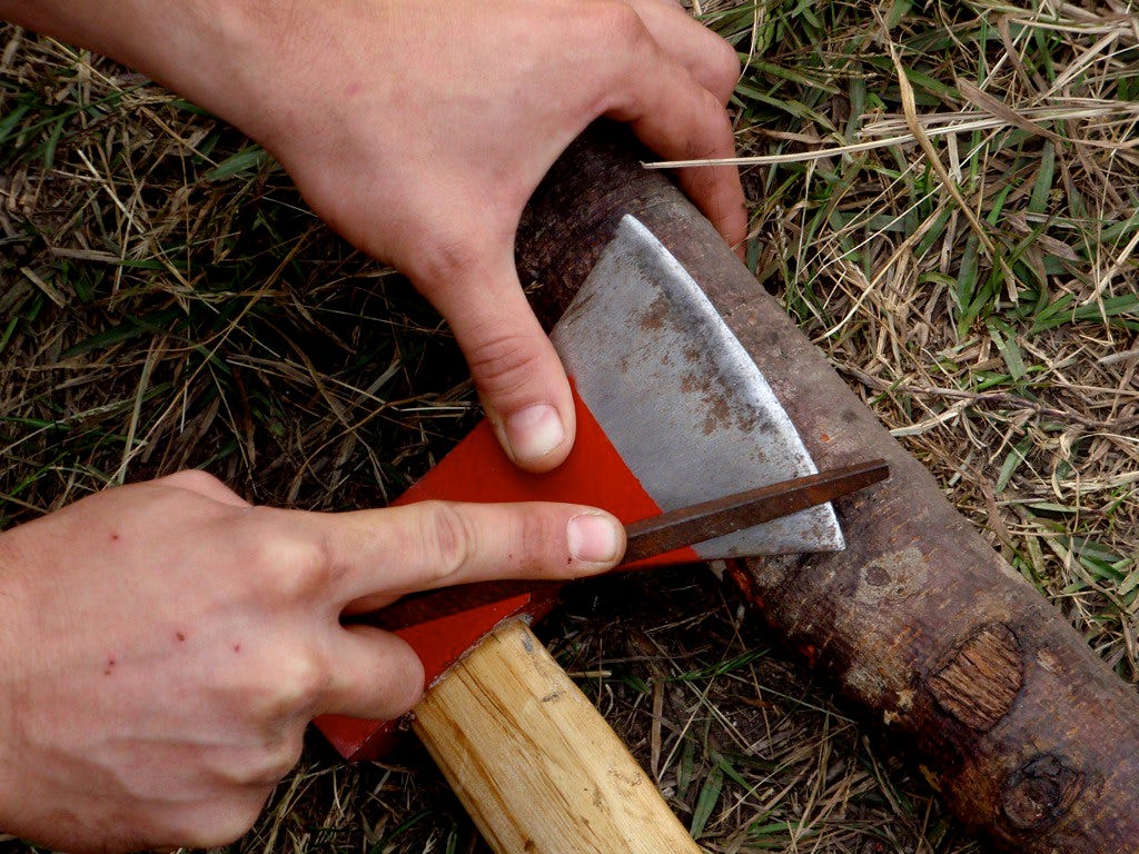 Axe sharpening store near me