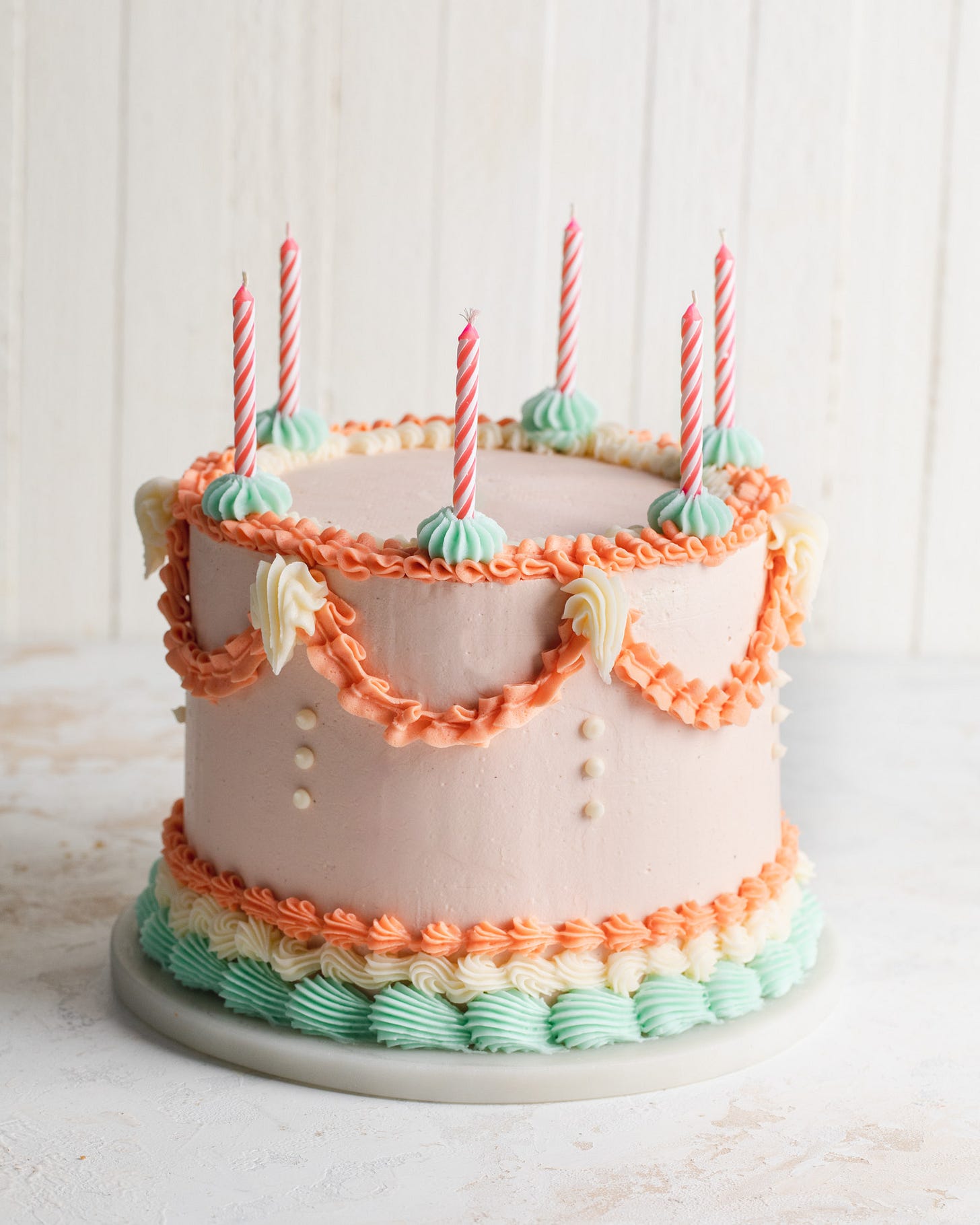 Birthday Cake Club Almond Orange Blossom Cake